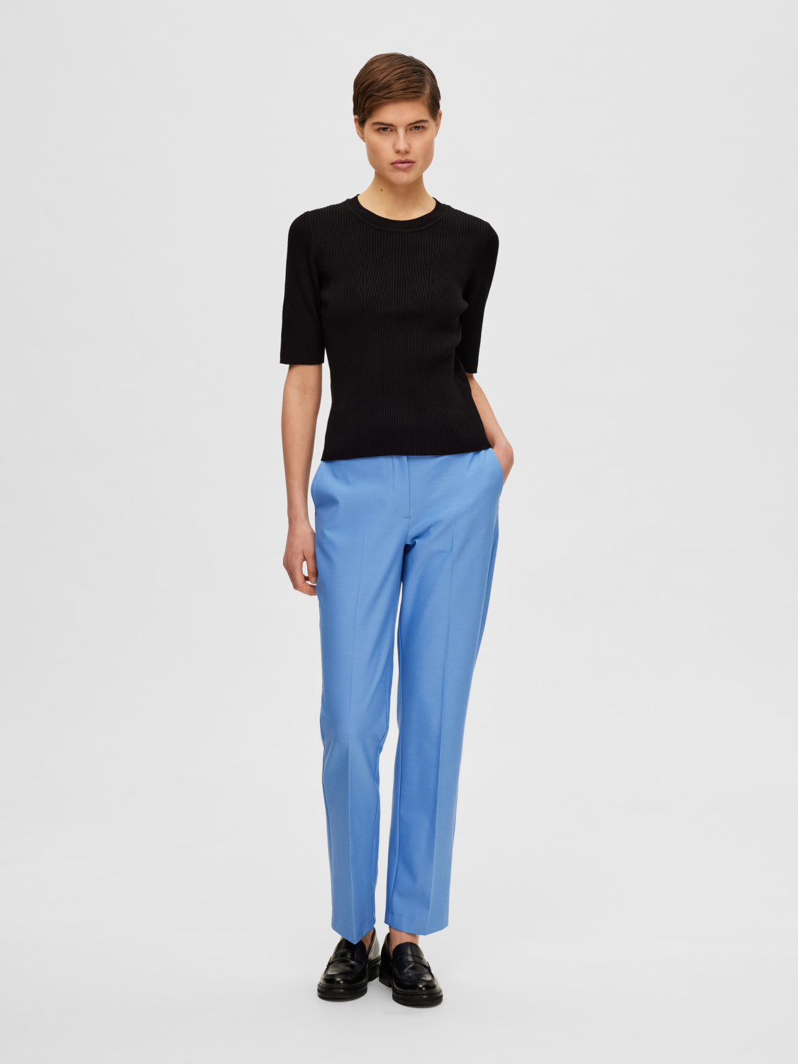 Mala strikket Topp - Sort